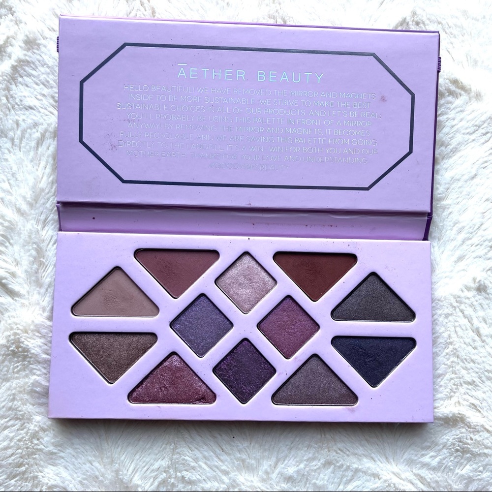 Aether Beauty Amethyst Crystal Palette